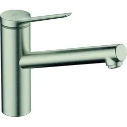 hansgrohe Zesis M33 Einhebel-Küchenarmatur 150 74802000 - Armaturen mit edelstahl finish und in drei Stufen einstellbarem Schwenkauslauf für maximale Flexibilität in der Küche