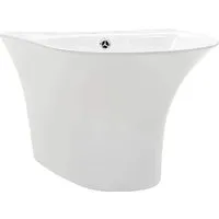 vidaXL Waschbecken Weiß 47 x 45 cm aus glasiertem Keramik - Elegantes Waschbecken in Weiß, ideal für kompakte Badezimmer. Die hochwertige Keramik sorgt für Langlebigkeit und einfache Reinigung. Modernes Design für stilvolle und funktionale Raumnutzung.