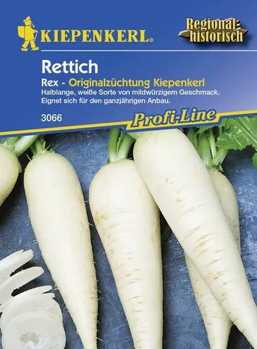 Kiepenkerl Rettich Rex ca. 120 Pflanzen