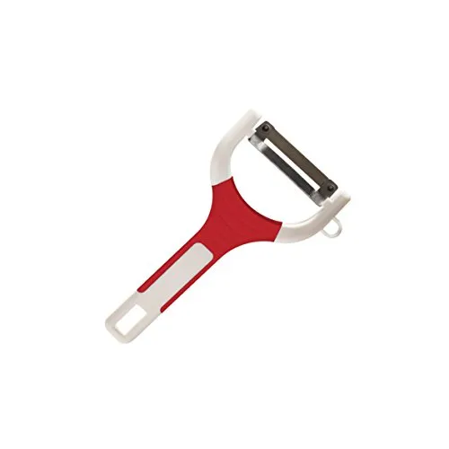 Sparschäler Contact für rechts und links - Praktischer Schäler für Links- und Rechtshänder, ergonomisches Design für müheloses Schälen von Obst und Gemüse.