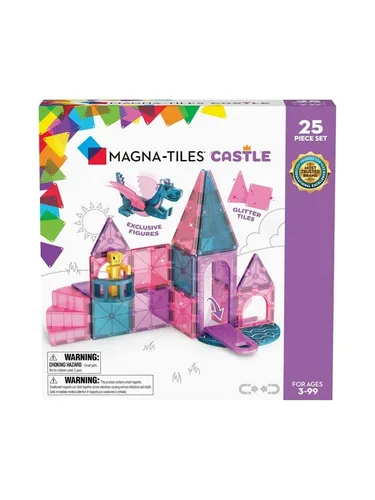 Magna-Tiles Schloss (242025CA) - Kreatives Bauen - Experimentieren mit Magna-Tiles: Baue beeindruckende Schlösser und fördere die Kreativität und das räumliche Denken bei Kindern.