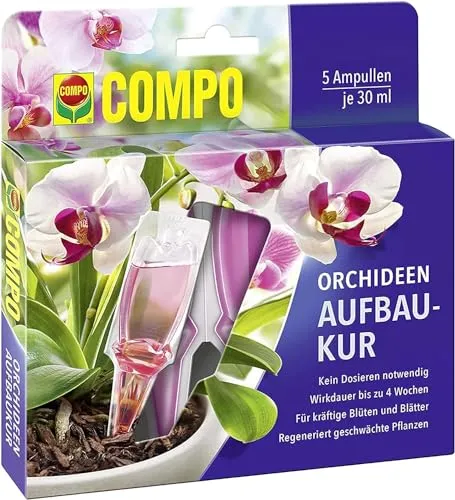 COMPO Orchideen Aufbaukur 5 x 30ml von COMPO