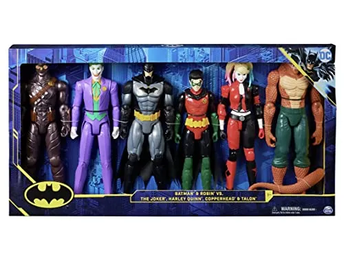 DC Batman Action-Figuren, 30,5 cm, 6 Stück