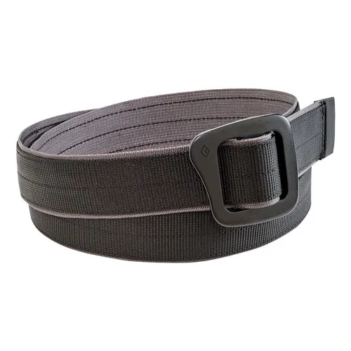 Black Diamond Diamond Mine Belt black (015) MED - Outdoor Bekleidungs Accessoires – Stilvoller Gürtel inspiriert von Klettergurtschnallen, leicht und vielseitig für Alltag und Freizeit, optimal für verschiedene Körpergrößen.