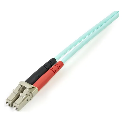 StarTech.com 2 m OM3 LWL Patchkabel - Hochgeschwindigkeits-Glasfaserkabel - Glasfaser-Kabel mit bis zu 100 Gbit/s, ideal für Server und Storage Area Networks; robustes Design mit LSZH-Mantel für geringe Rauchentwicklung im Brandfall.