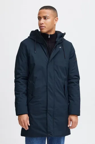 Indicode IDFido Herren Parka - Navy, Größe L - Herren-Mäntel mit warm wattierter Fütterung und stylischem Design, ideal für sportliche und elegante Looks im Winter.