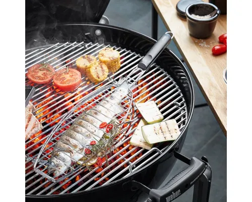 GEFU Grillschale Fischbräter BBQ, Edelstahl, Kunststoff von GEFU