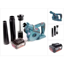Bosch GBL 18 V-120 Akku Gebläse - Laubgeräte mit 75 m/s Luftgeschwindigkeit und 4 vielseitigen Aufsätzen für effizientes Arbeiten im Garten und auf Baustellen.