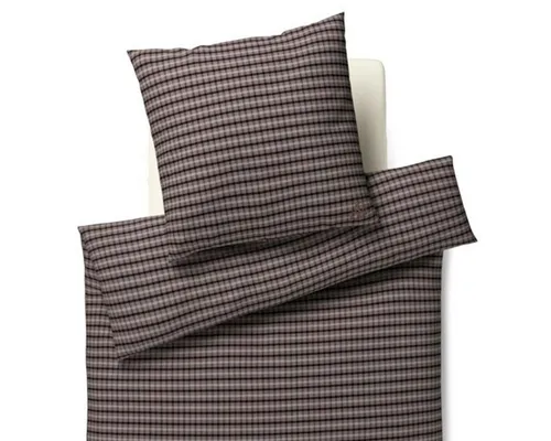 JOOP! Bettwäsche Soft Mesh, Flanell, 1 teilig in braun von JOOP!