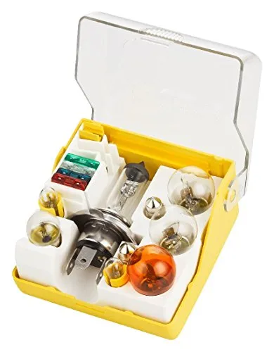 14tlg. BREHMA Ersatzlampenkasten Ersatzlampenbox Ersatzlampenset 12V H4