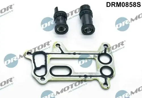 Dr.motor Automotive Dichtungssatz, Ölkühler DRM0858S von DR.MOTOR AUTOMOTIVE