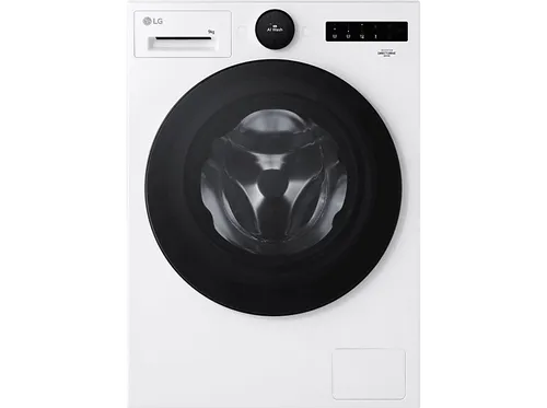 LG F4WX809YC 9kg Frontlader Waschmaschine - Waschmaschine mit 9 kg Fassungsvermögen, 1400 U/Min, AquaStop und WLAN-Steuerung für smartes Waschen – ideal für Familien!