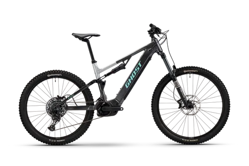 Ghost E-ASX Universal E-Bike in Blazing Black/Misty