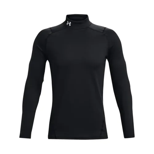 UNDER ARMOUR Herren Langarm CG Armour Fitted Mock - Langarmshirt für Herren, bietet optimalen Komfort und Wärme bei Kälte, ideal als Baselayer für aktive Sportler.