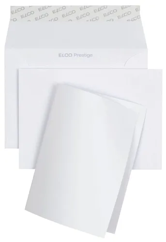 Kuvert Prestige C6+KarteA6 weiß