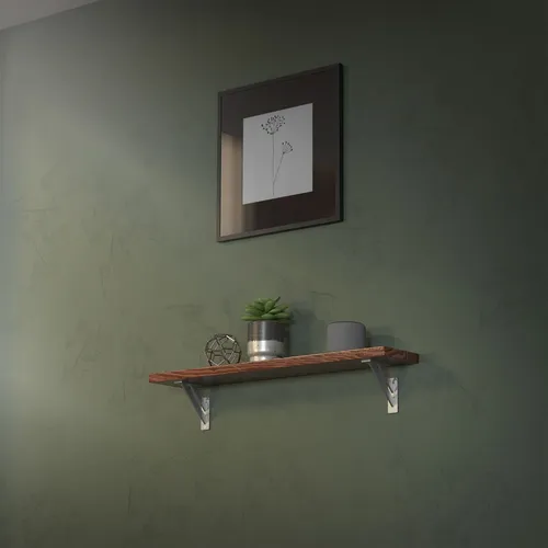 2er Set Regalhalter Alu Regalwinkel Regalträger Regalbodenträger Regal-Konsole