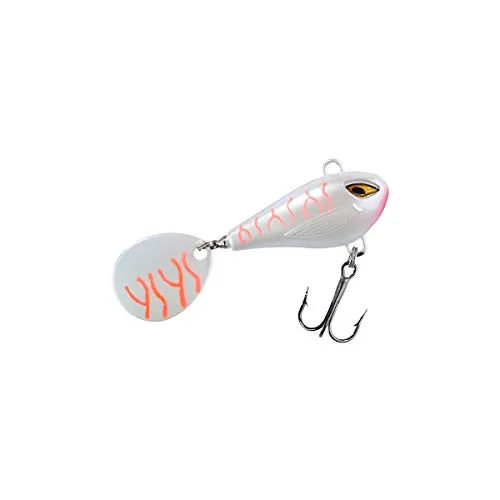 Balzer Jigspinner Colonel Spin Buddy Evil Eye - 3.5cm / 6g / Albino, 1 Stück