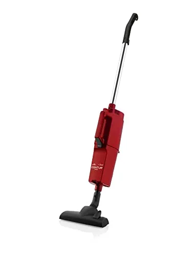 eta Stielstaubsauger OMEGA CONTUR BASIC ETA143690006, 800 W - Leicht und flexibel - Staubsauger für Teppich- und glatte Böden, nur 3 kg schwer. Mit 7 m Aktionsradius und Mikrofeinfiltersystem für saubere Ausblasluft. Ideal für müheloses Saugen unter Möbeln.