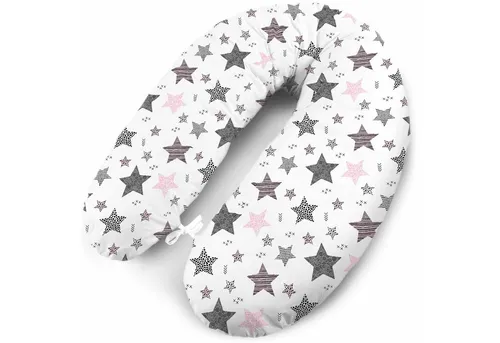 Amilian Stillkissen XXL - Ideal für Schwangerschaft und Stillzeit - Stillkissen für Schwangere und Stillende, 170 cm lang, bietet optimale Unterstützung und Entlastung für eine bessere Schlafposition und ist maschinenwaschbar.