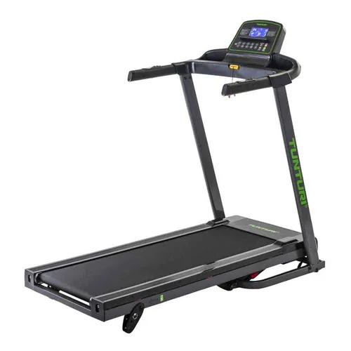 Tunturi Laufband T35 Cardio Fit, Hometrainer mit 41 Programmen, 3 Winkel, 1-16 km/h, elektrisch, klappbar