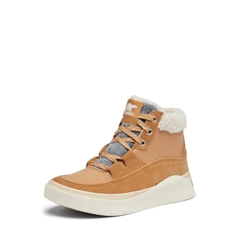 Sorel Out N About IV - Mittelhohe wasserdichte Damen-Sneaker, mit robustem Evertread-Gummi und stylischem Wildleder-Obermaterial