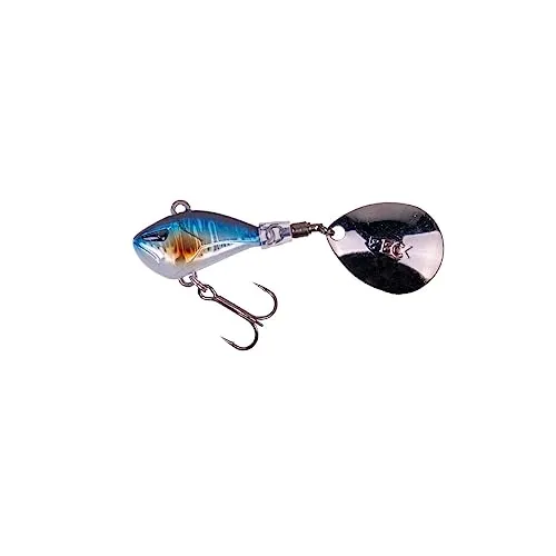 ZECK - Jig Spinner, Spin-Jig, Bleikopfspinner, Kunstköder, Angelköder - Rogue Runner | 20 g - Holo Shad