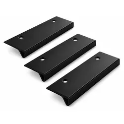 MonoGrip 150 Griffleiste schwarz 150 mm 1er bis 8er Set 3er SET - Schwarz
