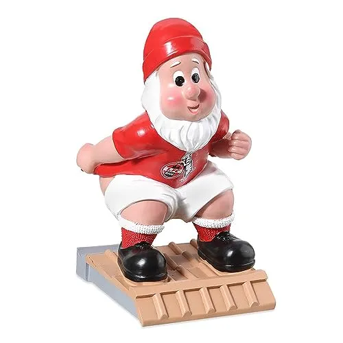 1.FC Köln Gartenzwerg Kallendresser in rot von 1. FC Köln