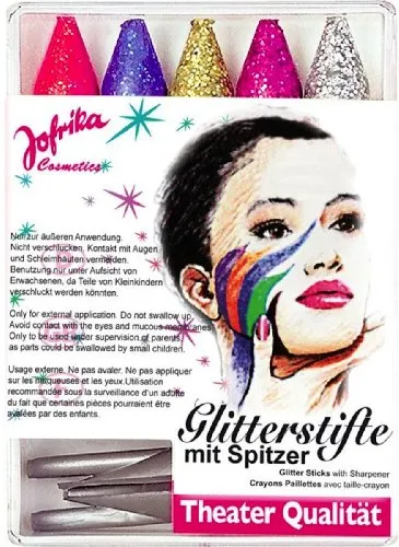 Schminkstifte Glitter m it Spitzer 5