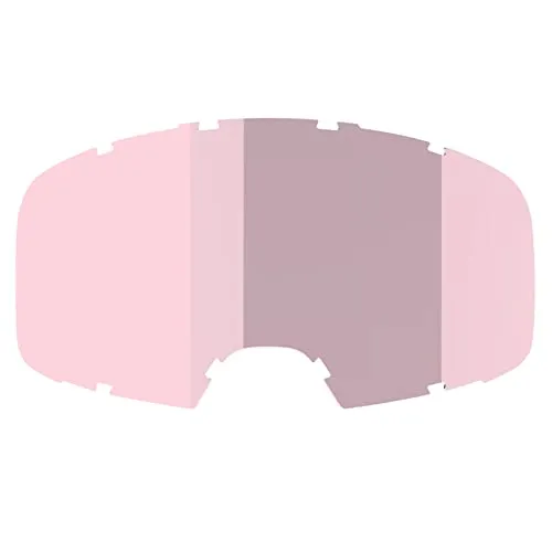 iXS Ersatzglas Injected Low Profile Verspiegelt, für IXS Trigger & Hack, Soft Rose - Rosa