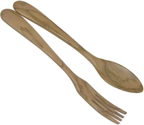 BERARD FRANCE 1892 Salatbesteck Parisien (Set, 2-tlg) - Elegantes Salatbesteck aus hochwertigem Olivenholz, robust und langlebig, ideal für jeden Anlass und verleiht Ihrem Tisch besonderen Charme.