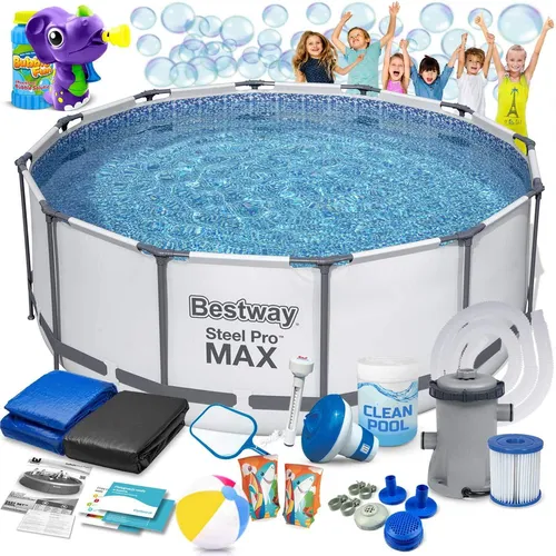 Frame Pool Set 427 x 84 cm mit Pumpe