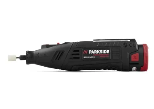 PARKSIDE PERFORMANCE 12 V Akku-Feinbohrschleifer PPFBSA 12 A1 - vielseitig einsetzbar mit 66-teiligem Zubehör, ideal für Heimwerker und Profis