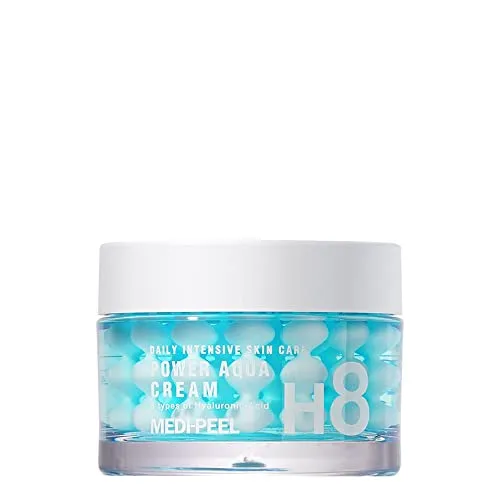 MediPeel POWER AQUA CREAM 50g - Intensive Feuchtigkeitspflege - Tagespflege mit hochwirksamer Formel für langanhaltende Feuchtigkeit und strahlende Haut.