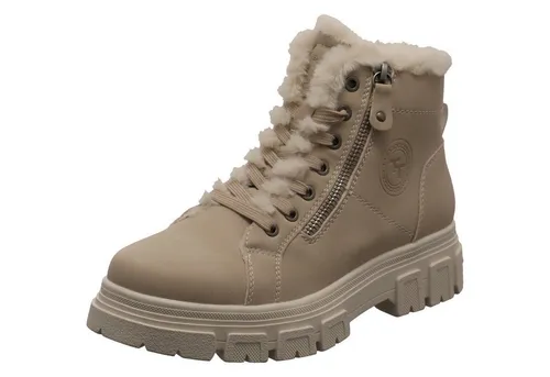 Tom Tailor Damen 6390890004 Mode-Stiefel in Cream, 41 EU von Tom Tailor