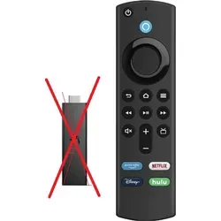 Ersatz  Amazon Alexa Fernbedienung Fire TV (2. Gen.) - Schwarz