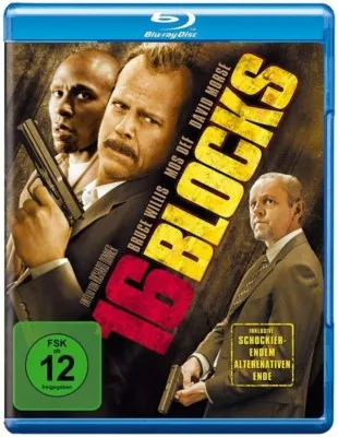 Blu-ray 16 BLOCKS v. Richard Donner, Bruce Willis ++NEU