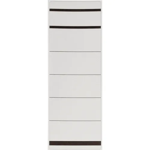 Ordneretikett DIN A4 breit/kurz weiß