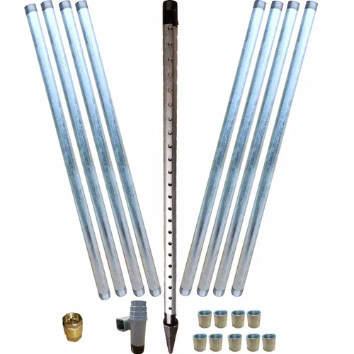 Nr. 230 - 9 m Brunnenbau Set mit Rammfilter - Micro-Drip-Bewässerungssystem, ideal für effiziente Bewässerung, Durchmesser: 1 1/4