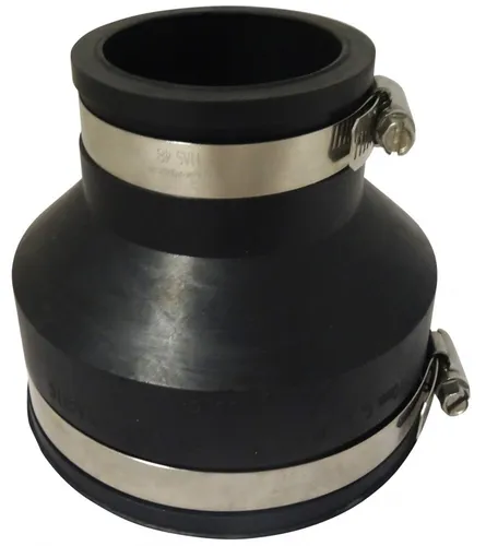 Flexible Reduziermuffe 50x40 mm, Rohrverbinder Fittings