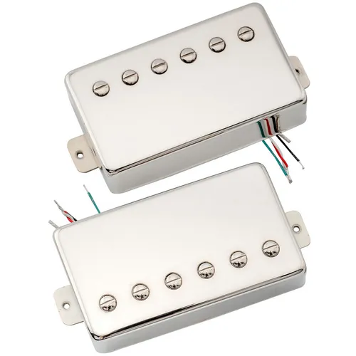 Artec LPA210 Nickel Alnico 5 Covered Humbucker Pickups Set For Les Paul Guitar