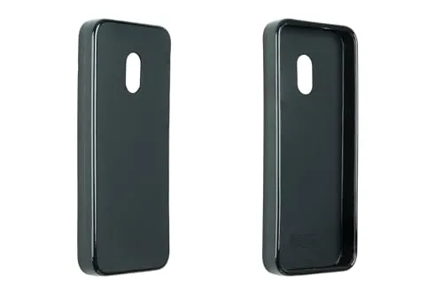 caseroxx Schutzhülle für Nokia 235 4G (2024) / 215 4G (2024) / 220 4G (2024) in schwarz – Flexibles TPU-Case aus stoßfestem Gummi, passgenaue Handy-Tasche mit Kantenschutz & rutschfestem Grip