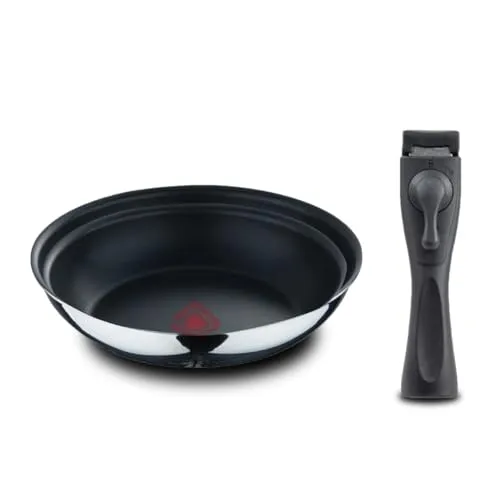 Bergner- Set 3 Stück Bratpfannen (24+26 cm) mit abnehmbarem Griff