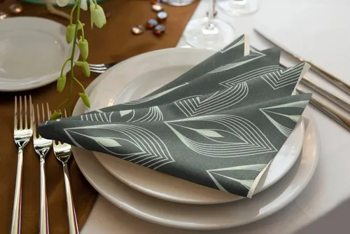 Stoffservietten Blau von Adam