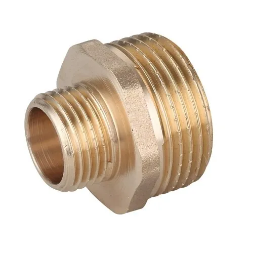 3/4 x 1/2 Inch AG Rohr Reduzierstück Nippel Messingarmaturen Kupplungen
