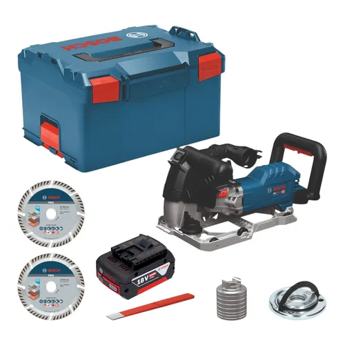 Bosch GNF 18V-40 Mauernutfräse mit Akku und L-Boxx