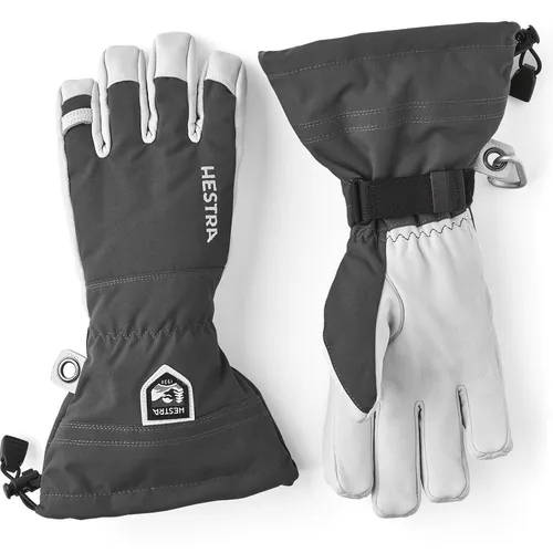 Hestra Herren Skihandschuhe Army Leather Heli 5 7 in grau von Hestra