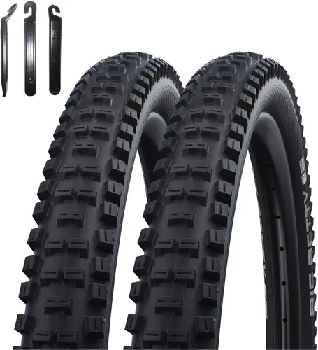 Schwalbe BIG BETTY Performance E-50 Schwarz 62-584 (27.5 x 2.4) inkl. Reifenheber 2 x