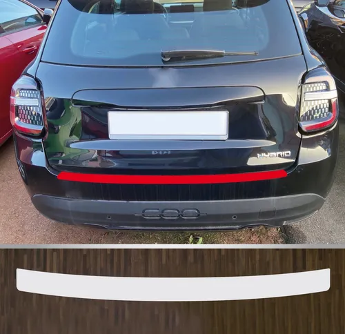 Ladekantenschutzfolie Lackschutzfolie transparent passgenau für Fiat 600 ab 2023