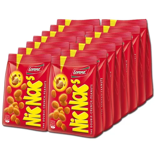  Lorenz Nic Nacs, Knabberartikel, 14 Beutel je 110g 12,96€/1kg